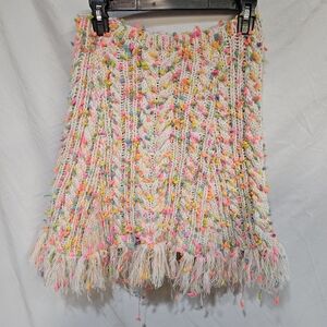 Girl’s Betsey Johnson Multi Color Knit Skirt Large X-Large Infinity Skirt